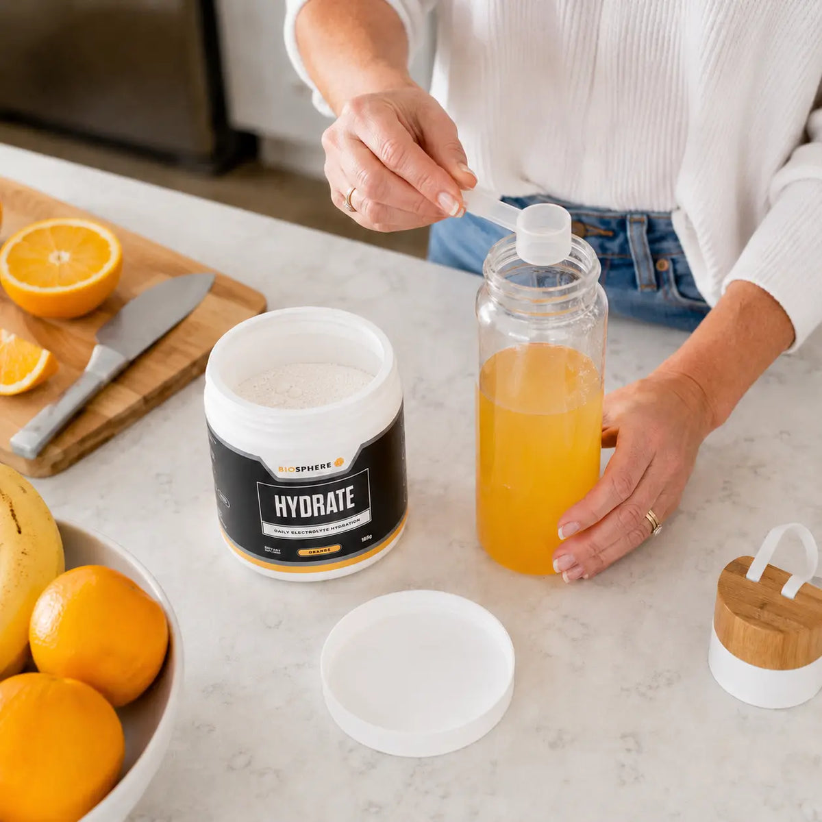 Make the water you already drink count.