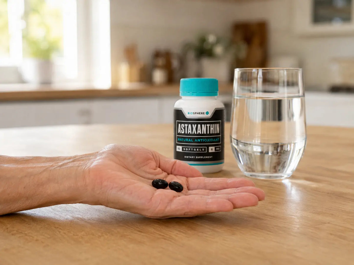 Astaxanthin softgels
