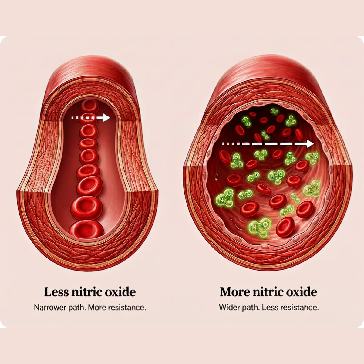 It gives your body what it needs to make more nitric oxide.