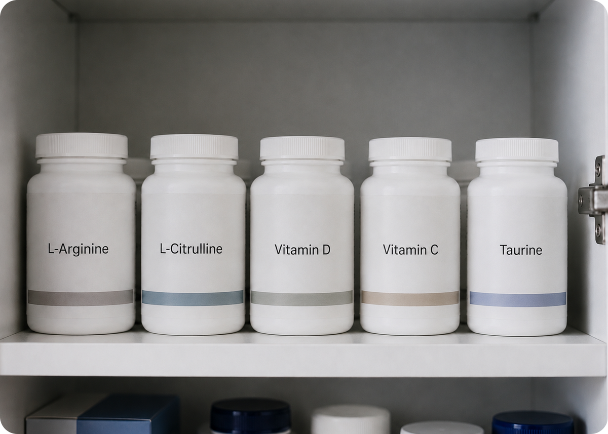 His body can make more nitric oxide again