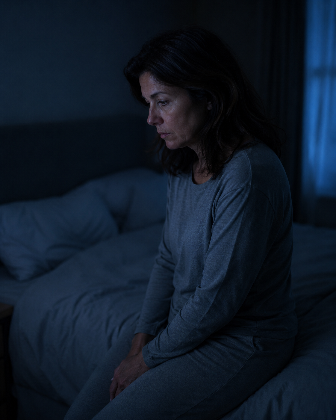 Your stress hormones stay elevated at night
