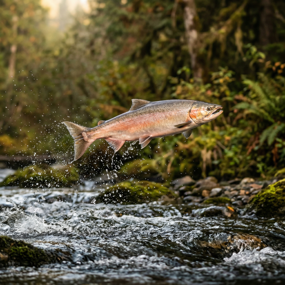 The molecule that gets salmon home.
